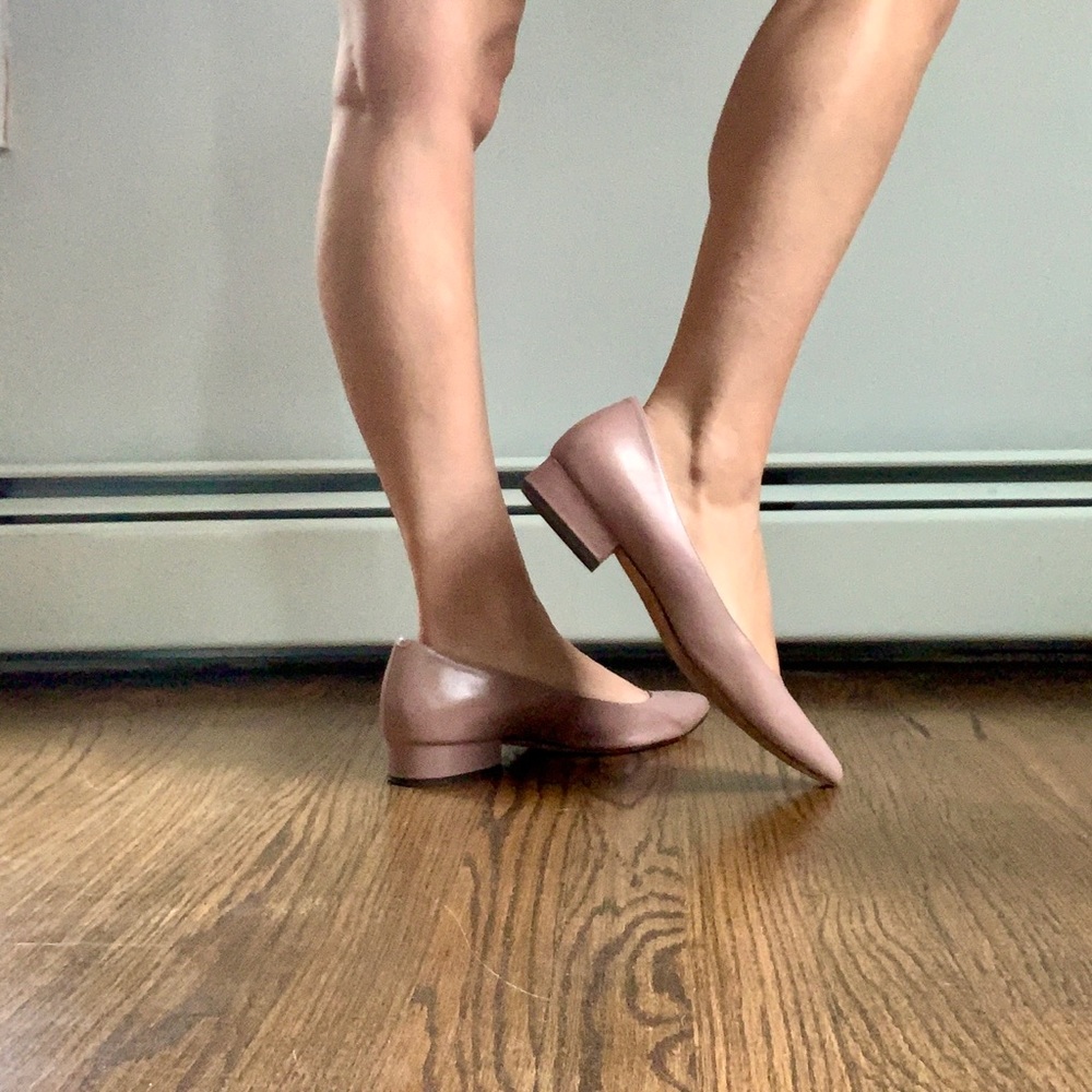 Vintage Cole Haan pointy toe ballet flats